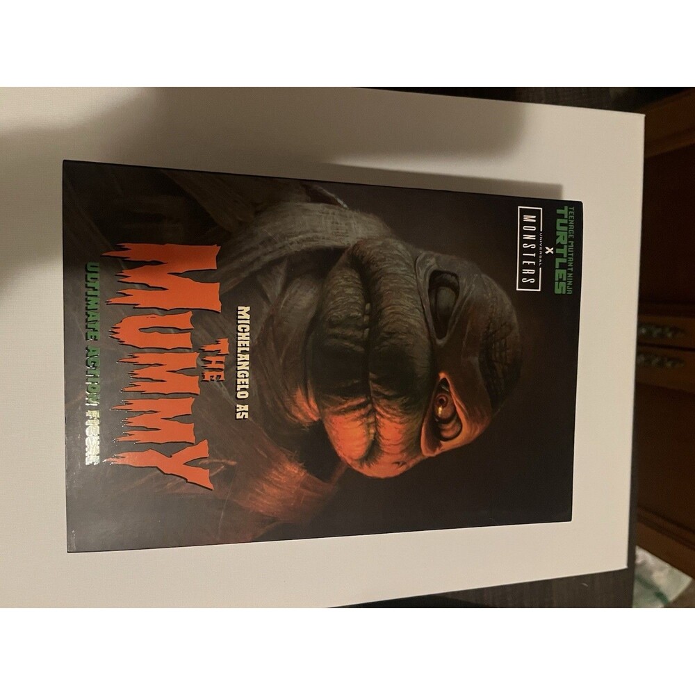 NECA TMNT Michelangelo Monsters The Mummy Action Figure